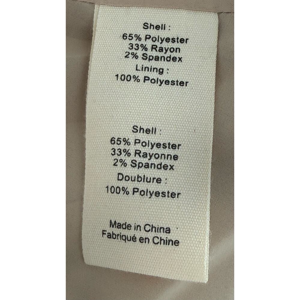 L'agence Chamberlain Tailored Blazer Tan Brown Preppy Plaid Jacket Size 8 NWT - Picture 14 of 15